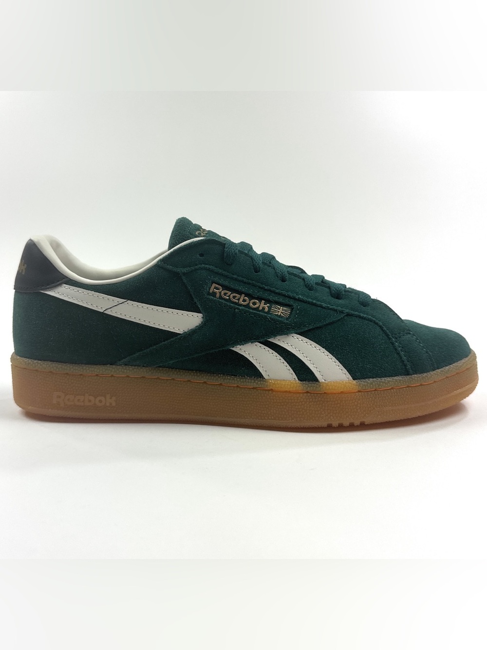Reebok Classic Club C Grounds UK Green Mens 11 Shoes Tennis Athletic 100209038